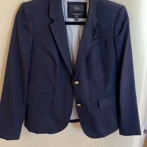 J.Crew Schoolboy Blazer Size 6 Navy in excellent condition